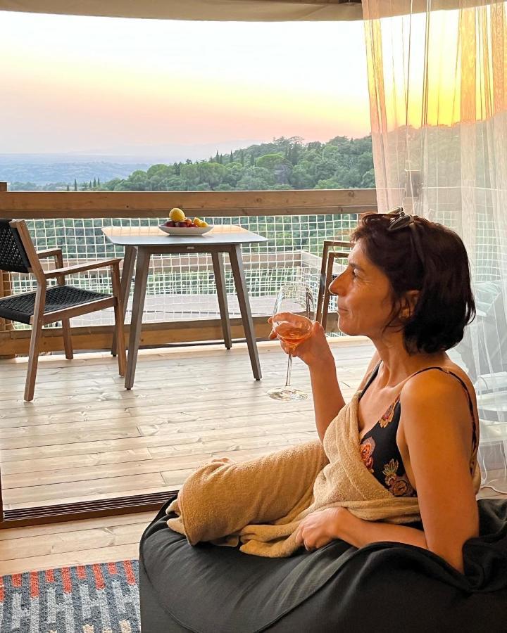 Glamping - Il Giardino Di San Giorgio "Armida" Hotel Montorgiali Luaran gambar