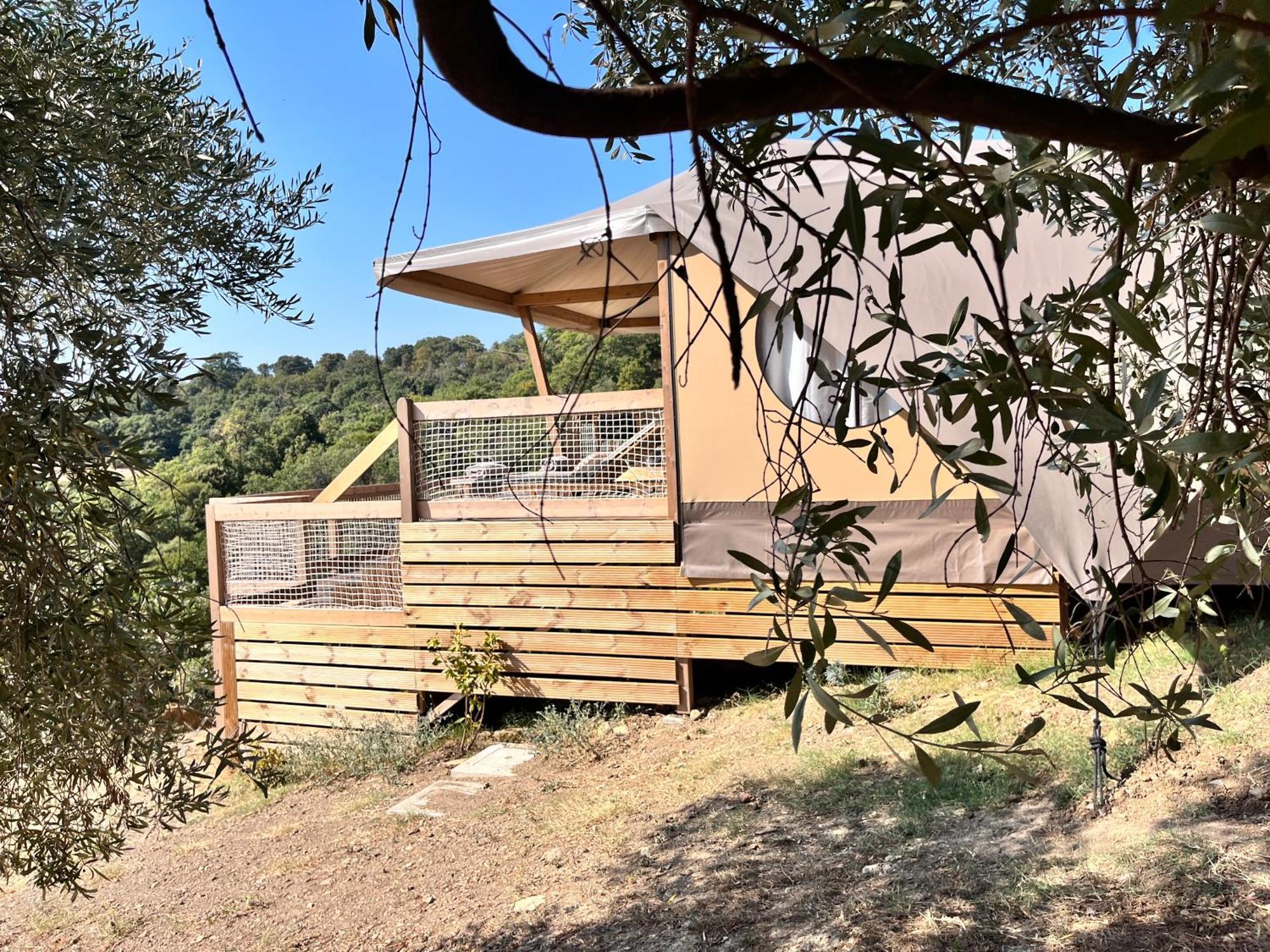 Glamping - Il Giardino Di San Giorgio "Armida" Hotel Montorgiali Luaran gambar